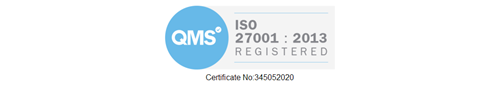 ISO27001:2013 Certification Certificate